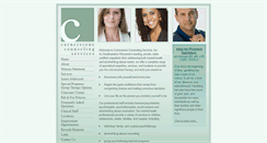 Desktop Screenshot of cornerstonecounseling.com